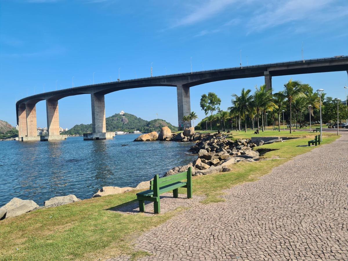 Flat Pasargada 906, Free Bikes, Pe Na Praia Vila Velha  Luaran gambar